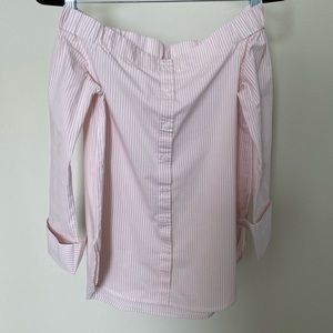 ZARA off shoulder shirt